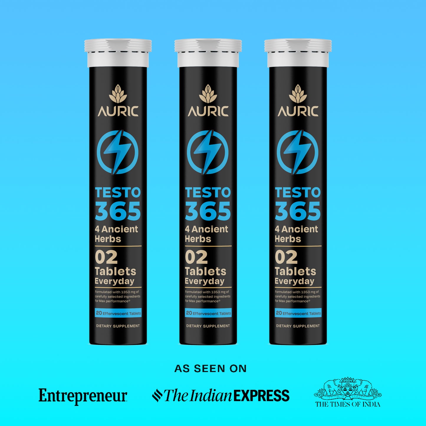 Testo 365 Effervescent Tablets - Drop Fizz & Drink