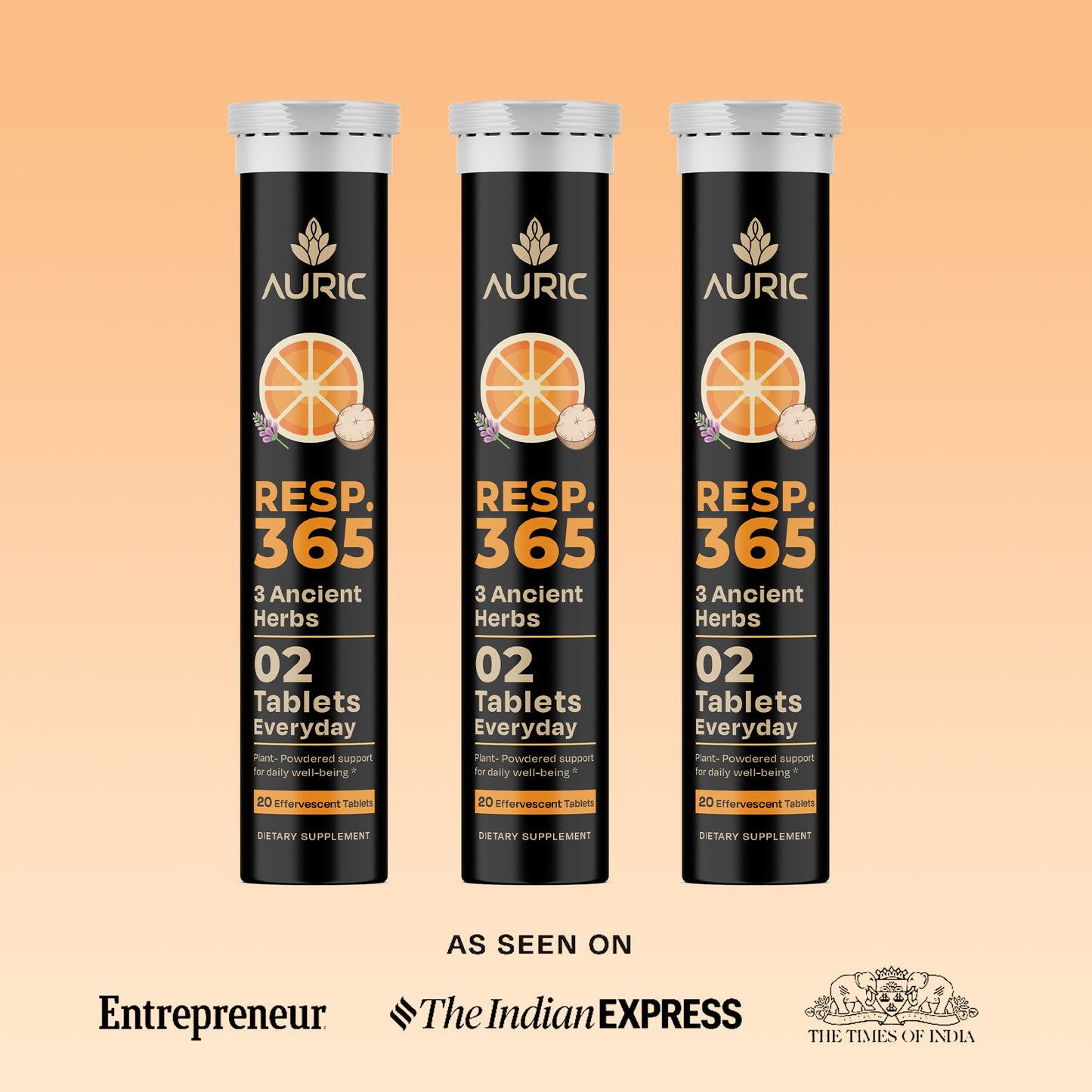 Resp 365 Effervescent Tablet - Drop Fizz & Drink
