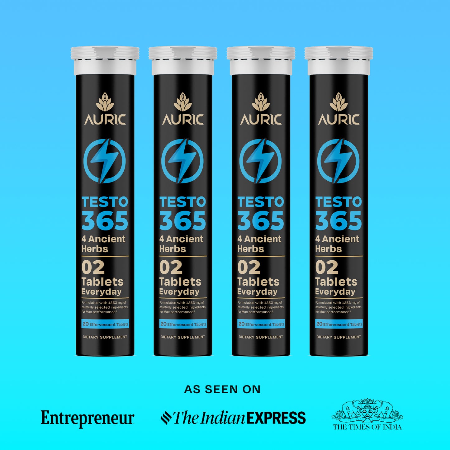 Testo 365 Effervescent Tablets - Drop Fizz & Drink
