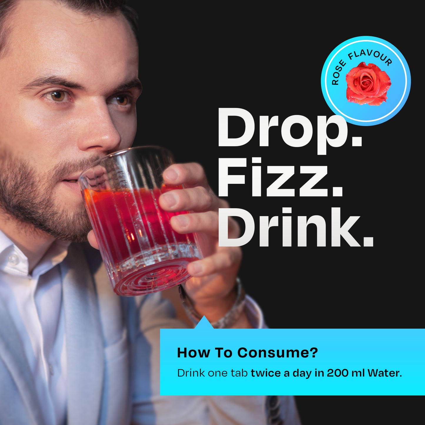 Testo 365 Effervescent Tablets - Drop Fizz & Drink