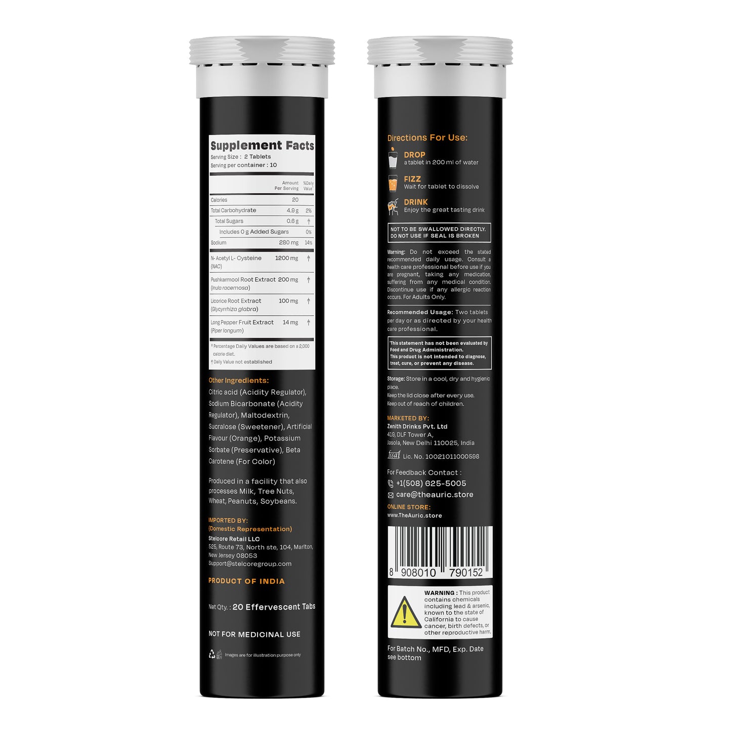 Resp 365 Effervescent Tablet - Drop Fizz & Drink
