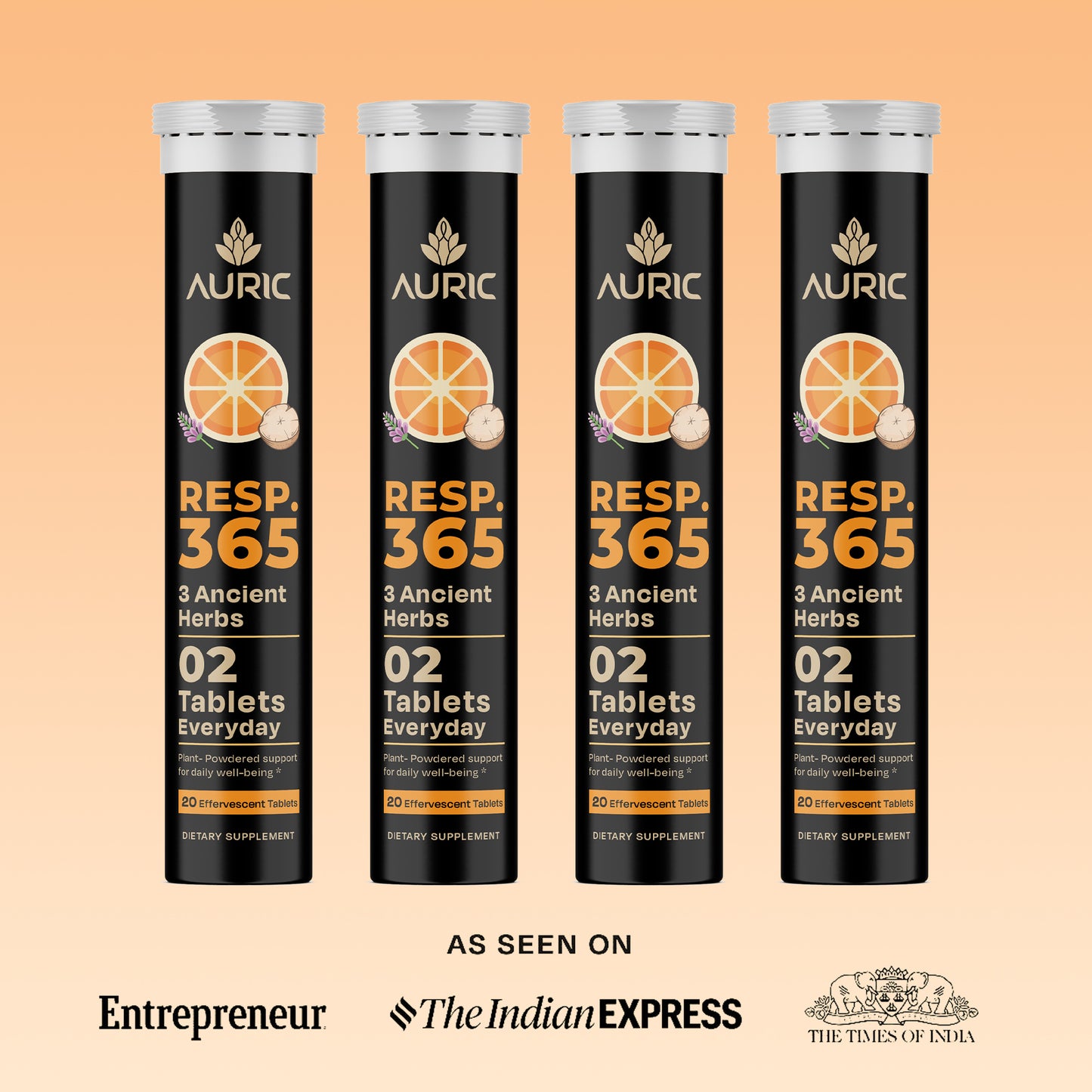 Resp 365 Effervescent Tablet - Drop Fizz & Drink
