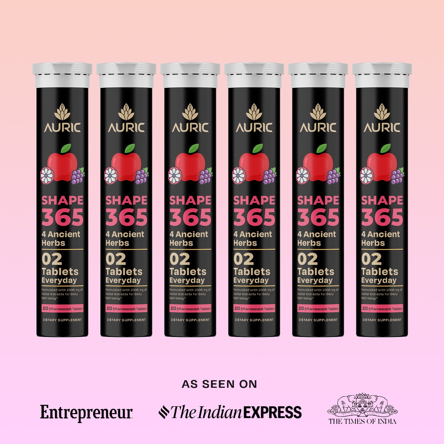 Shape 365 Effervescent Tablet | Drop - Fizz - Transform
