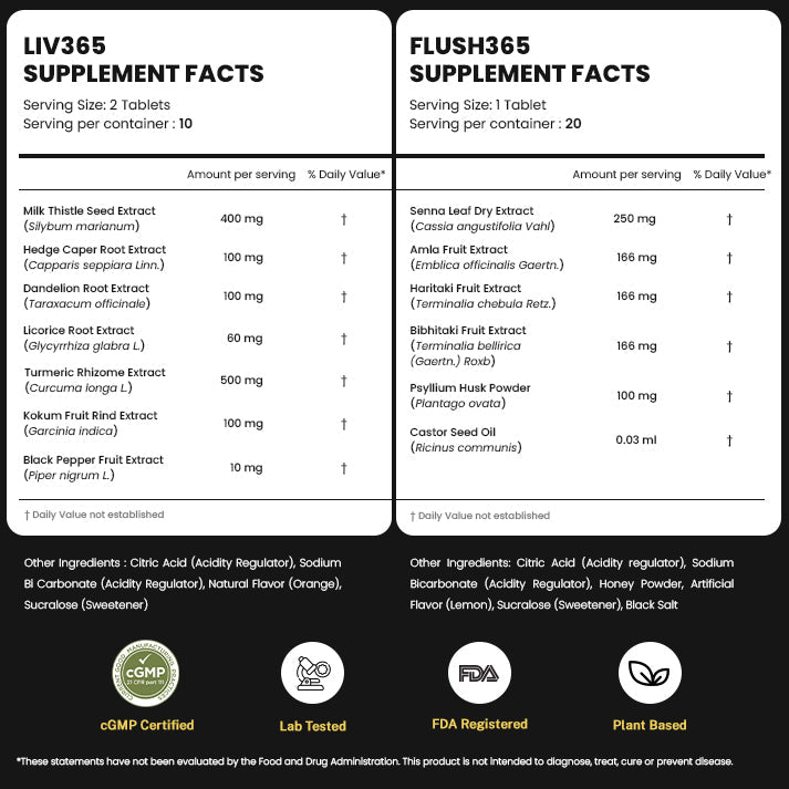 Liv 365 & Flush 365 Combo - auric