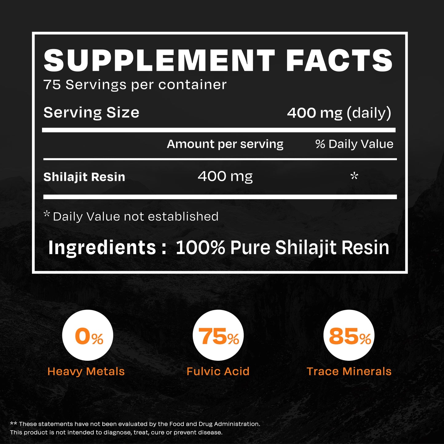 Most Potent High Altitude Shilajit Resin - auric