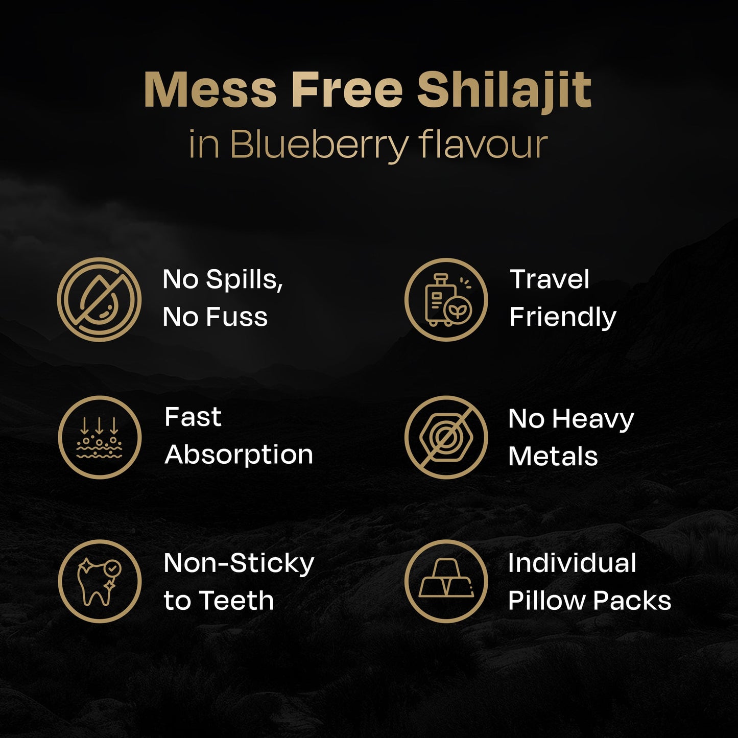 Most Potent High Altitude Shilajit Resin - auric