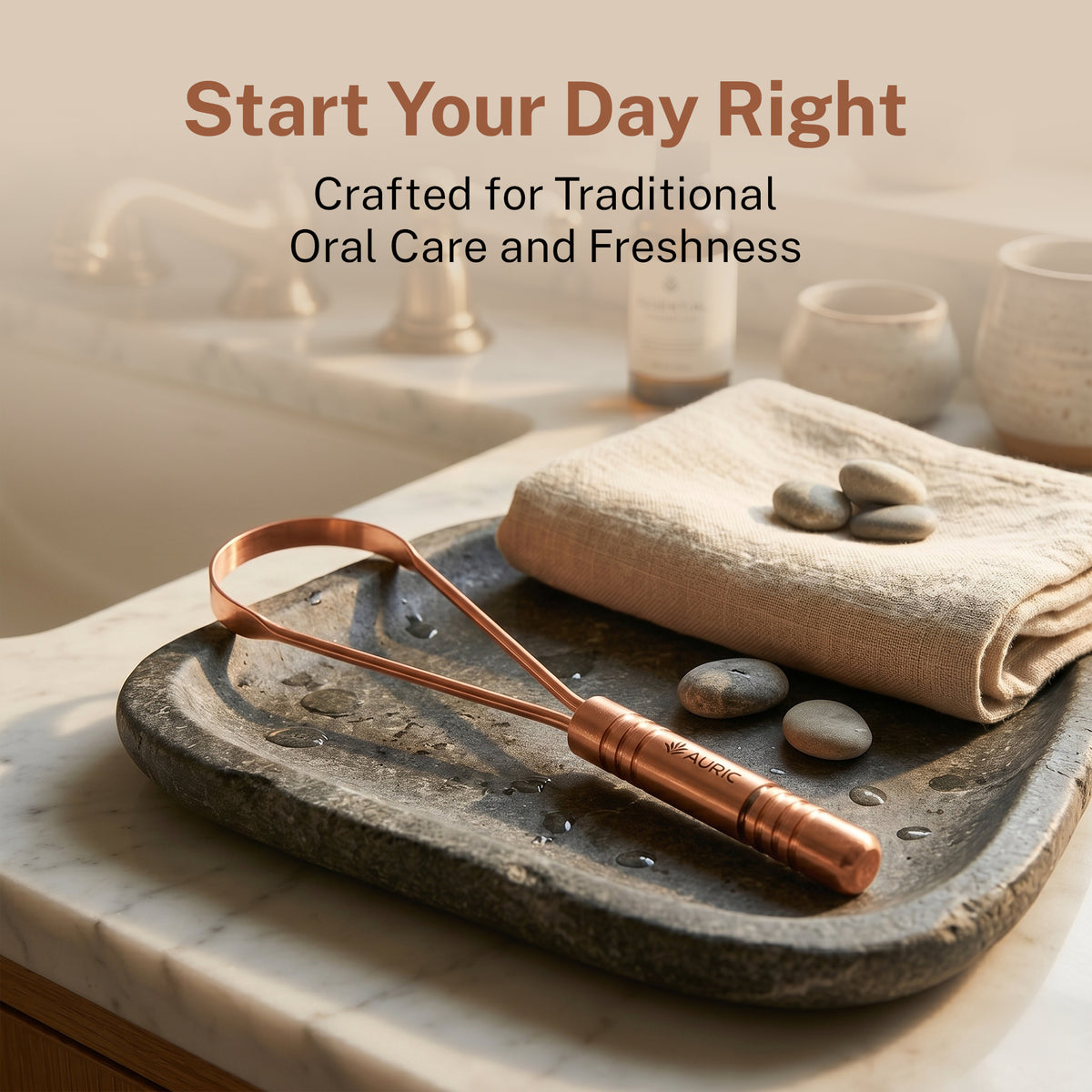 Auric Flow Wellness Kit - Daily Ayurvedic Self-Care Ritual Set