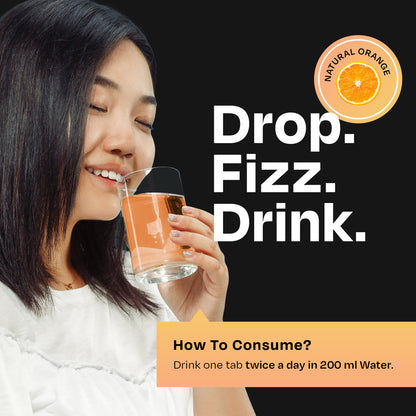 Resp 365 Effervescent Tablet - Drop Fizz & Drink