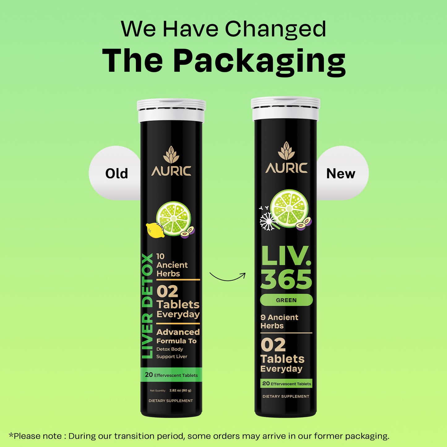 Liv 365 Green Effervescent Tablet | Supports overall wellbeing and normal body functions | Made with premium herbal extracts | Drop - Fizz - Drink