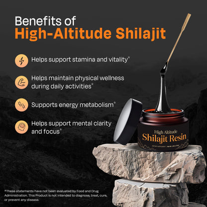 High Altitude Shilajit Resin - auric