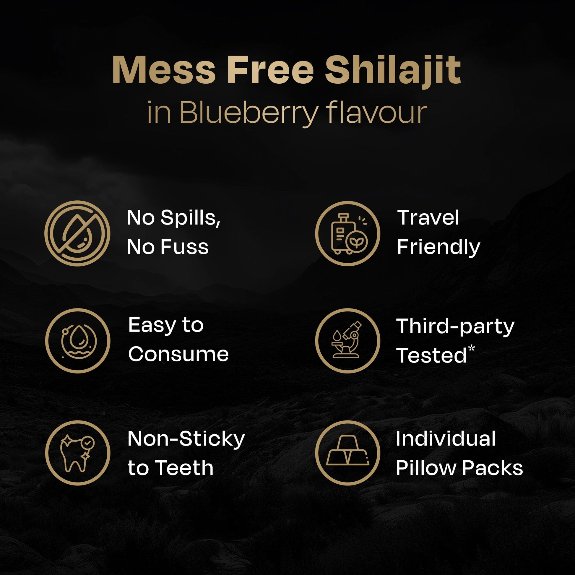 High Altitude Shilajit Resin - auric