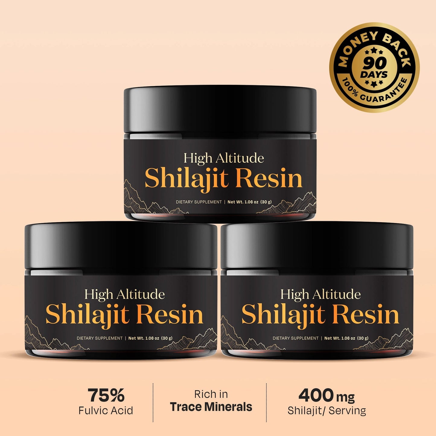 High Altitude Shilajit Resin - auric