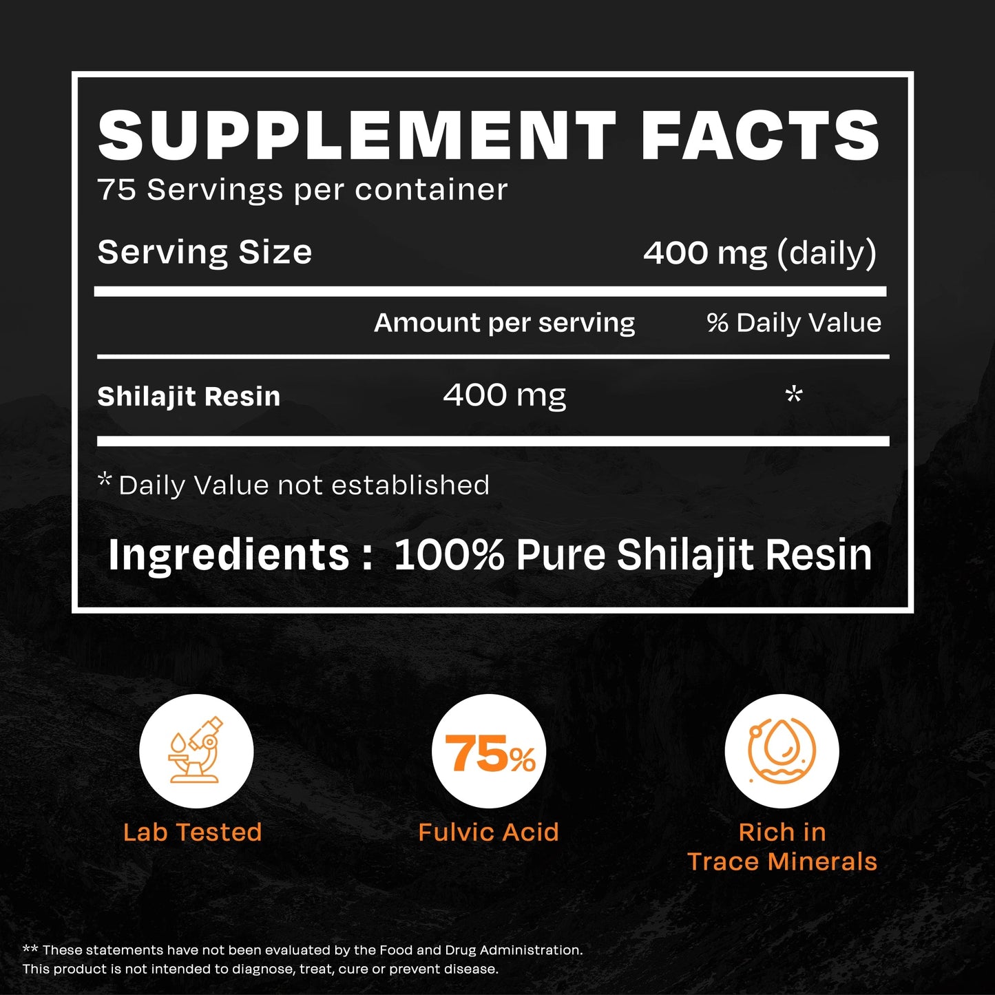 High Altitude Shilajit Resin - auric
