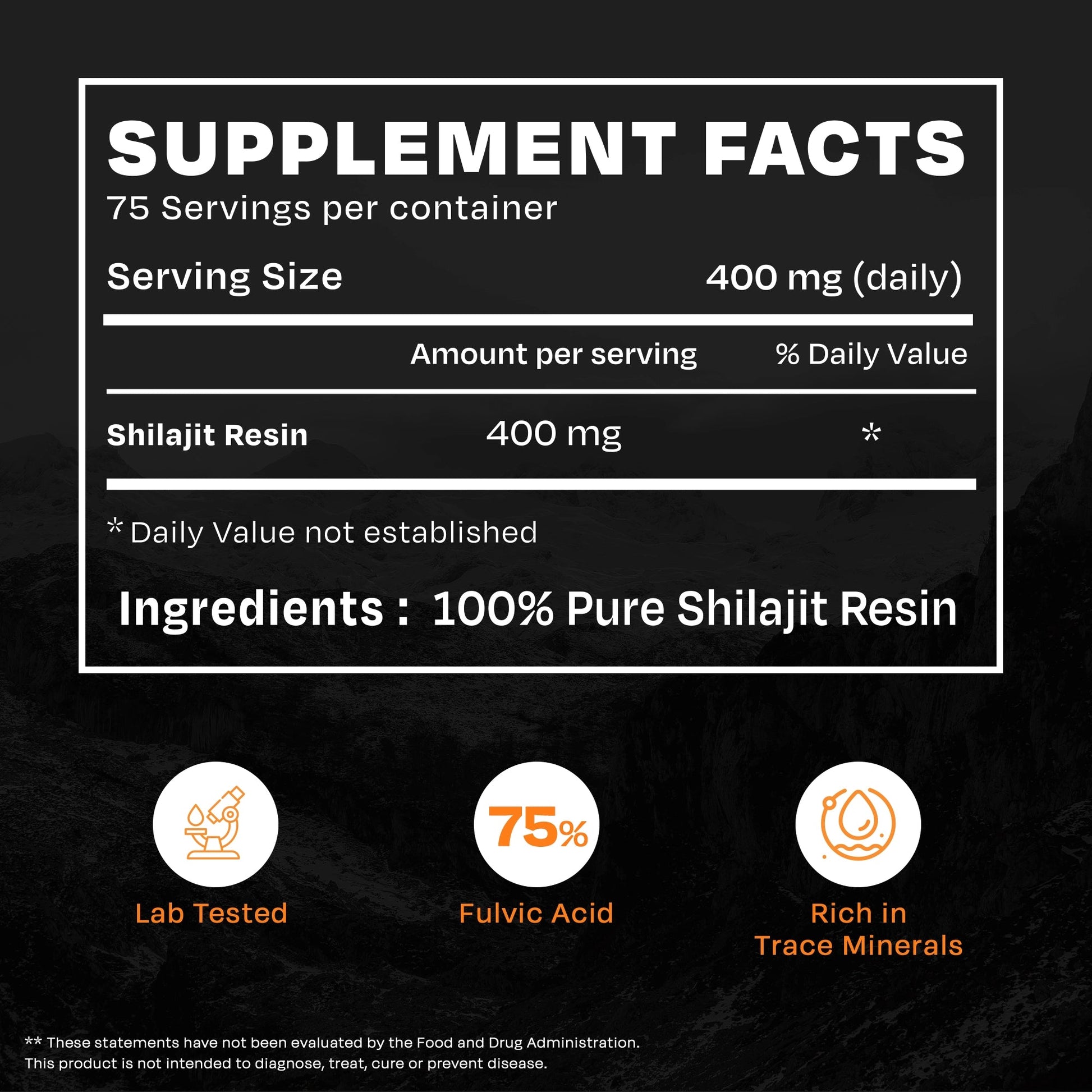 High Altitude Shilajit Resin - auric