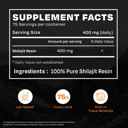 High Altitude Shilajit Resin - auric