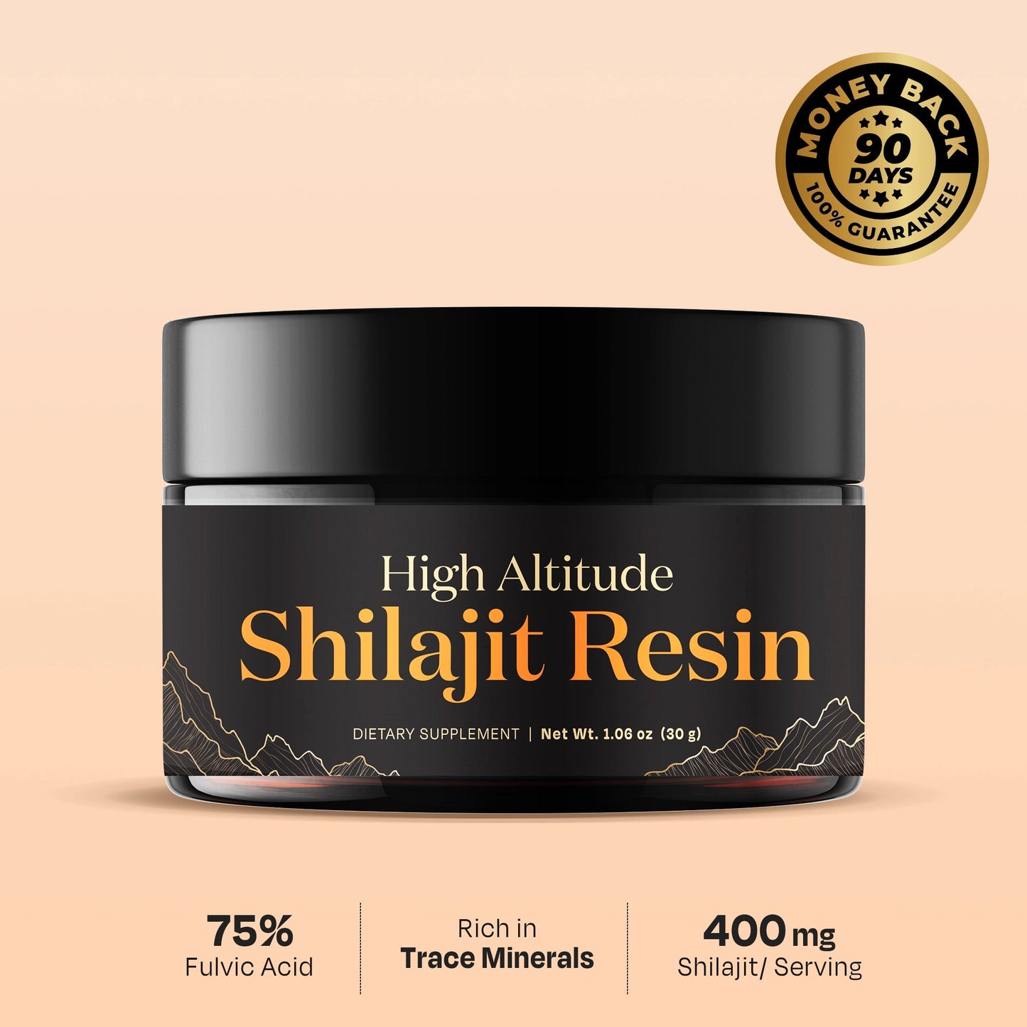 High Altitude Shilajit Resin - auric