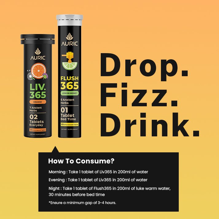 Liv 365 & Flush 365 Combo - auric
