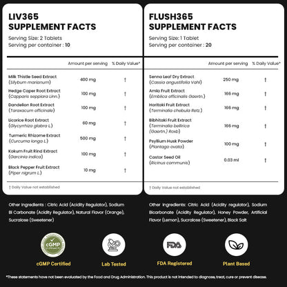 Liv 365 & Flush 365 Combo - auric