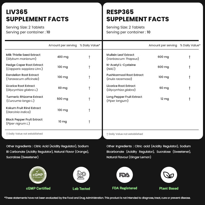 Liv 365 & Resp 365 Combo - auric