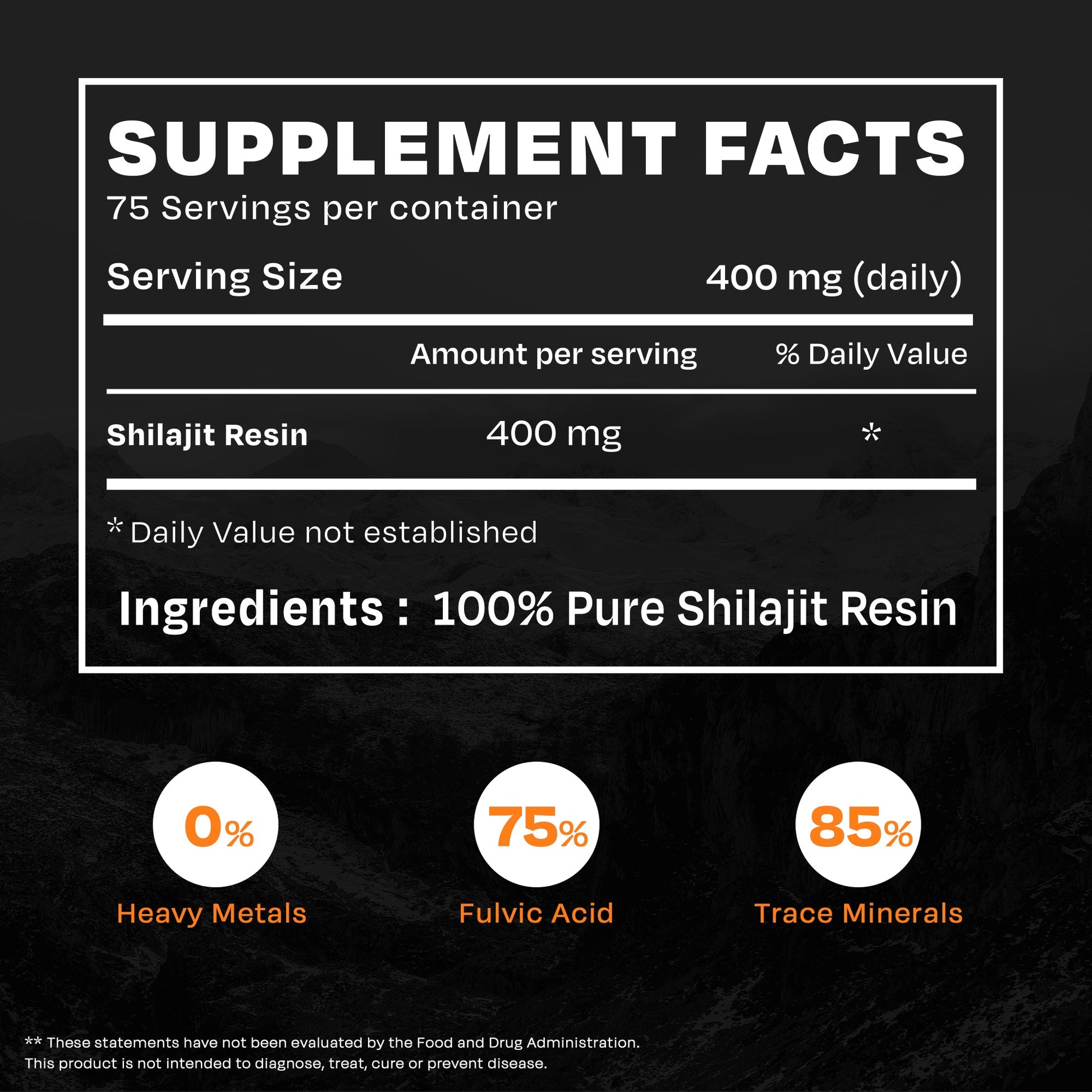 Most Potent High Altitude Shilajit Resin - auric