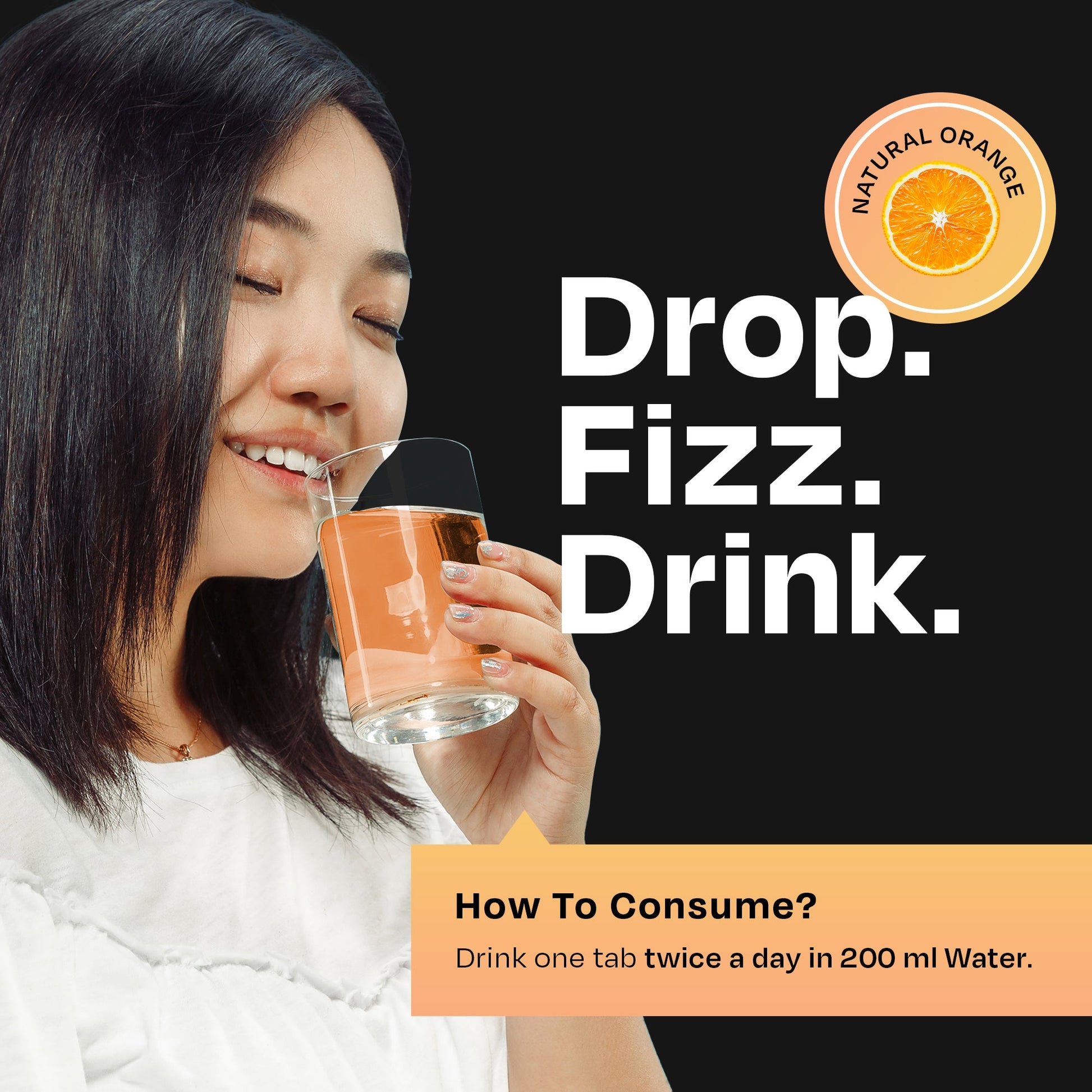 Resp 365 Effervescent Tablet - Drop Fizz & Drink - auric