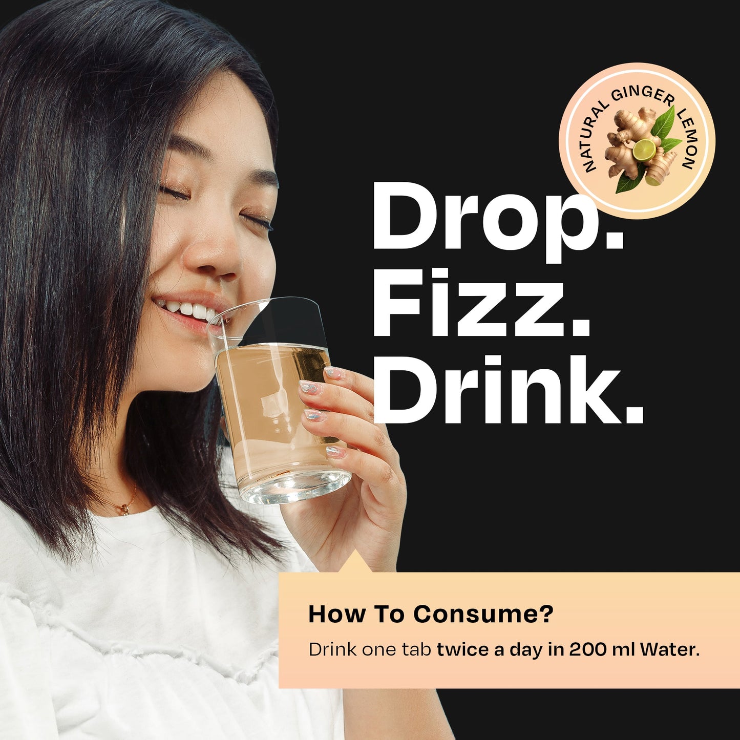 Resp 365 Effervescent Tablet - Drop Fizz & Drink - auric