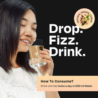 Resp 365 Effervescent Tablet - Drop Fizz & Drink - auric