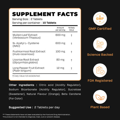 Resp 365 Effervescent Tablet - Drop Fizz & Drink - auric