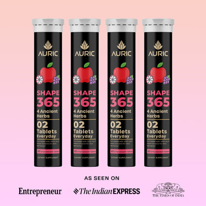 Shape 365 Effervescent Tablet | Drop - Fizz - Transform - auric