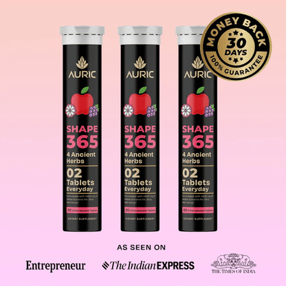 Shape 365 Effervescent Tablet | Drop - Fizz - Transform - auric