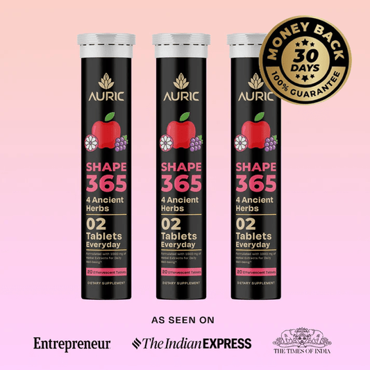 Shape 365 Effervescent Tablet | Drop - Fizz - Transform - auric