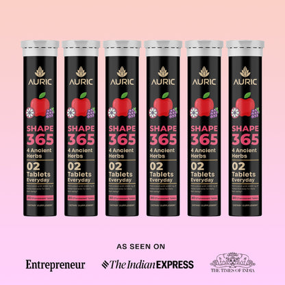 Shape 365 Effervescent Tablet | Drop - Fizz - Transform - auric
