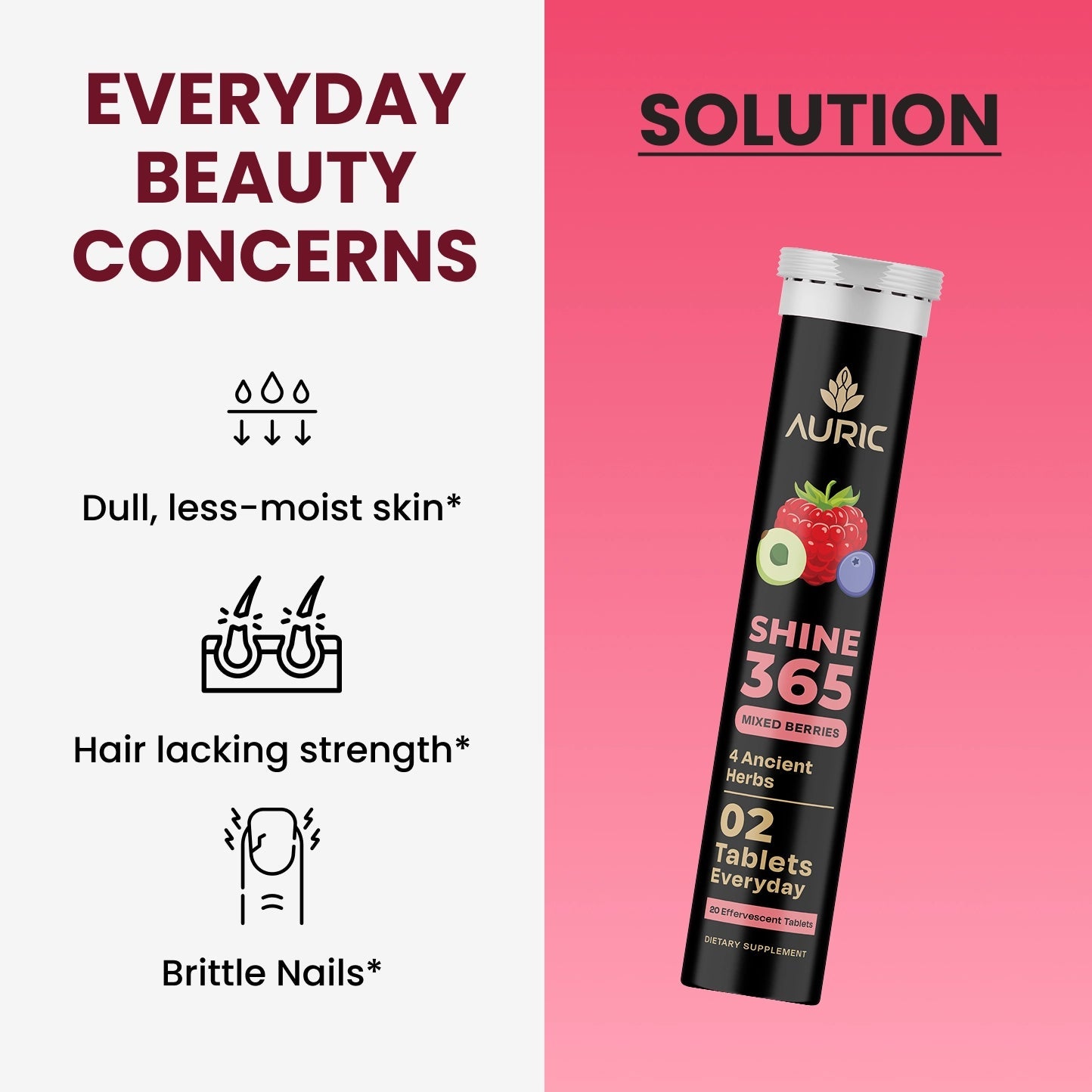 SHINE 365 Effervescent Tablets - auric