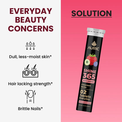 SHINE 365 Effervescent Tablets - auric