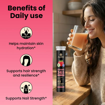 SHINE 365 Effervescent Tablets - auric