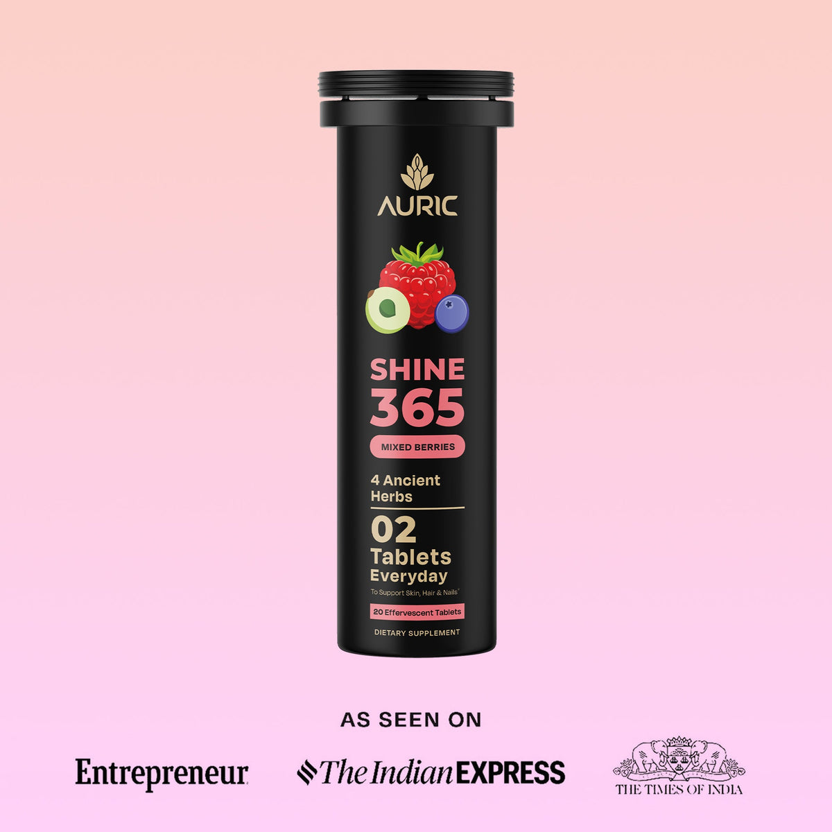 Shine 365 - Helps with Skin, Hair and Nails - auric